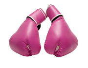 Abbies Fund Memory Boxes - Pink collar boxing event